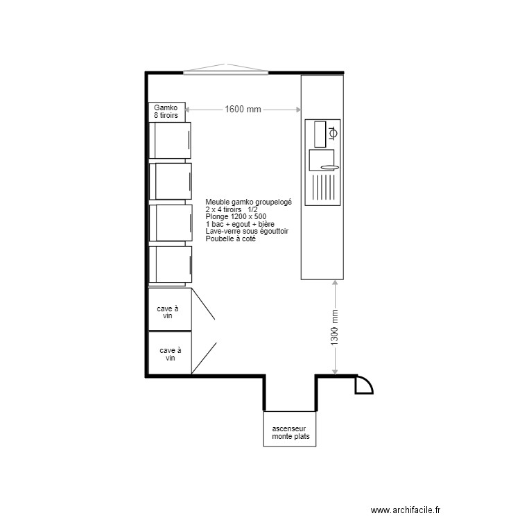 Restaurant de La Marne Saverne. Plan de 0 pièce et 0 m2