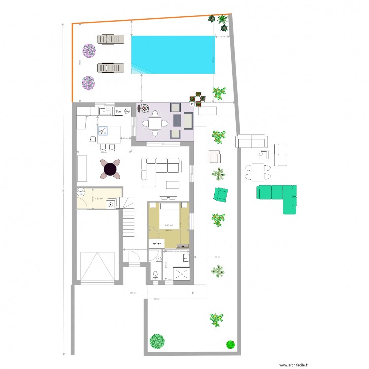 neguebous bati france. Plan de 0 pièce et 0 m2