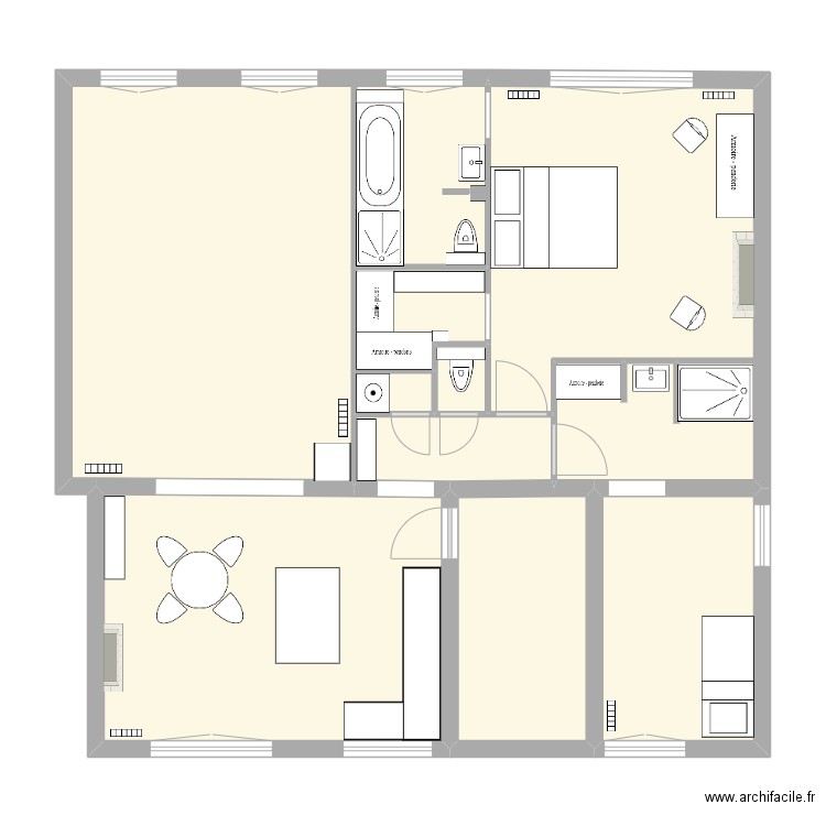 Villa Herran aménagé. Plan de 0 pièce et 0 m2