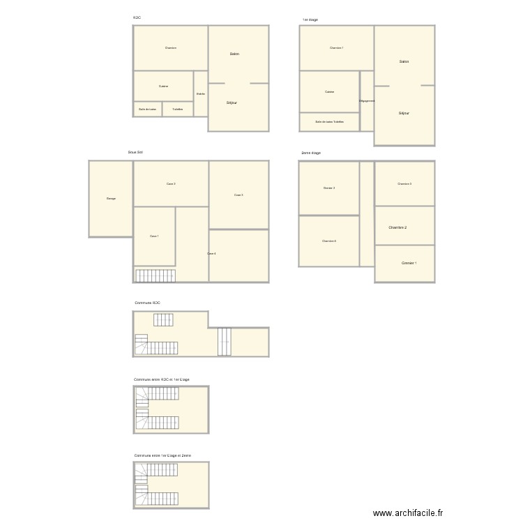 GORON THERESE. Plan de 0 pièce et 0 m2