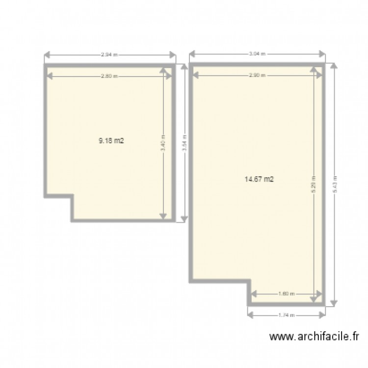 MIDI FAURE. Plan de 0 pièce et 0 m2