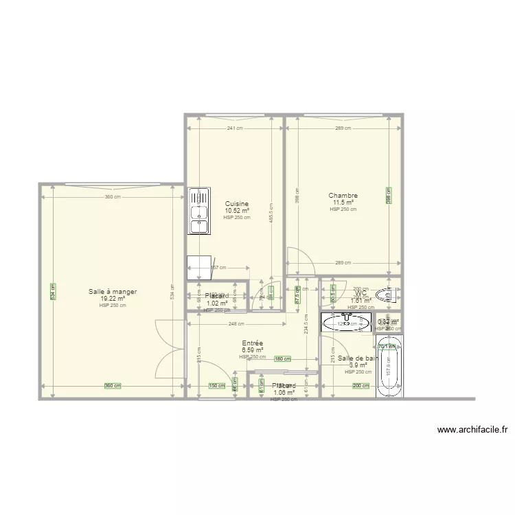 foncia 27 legendre. Plan de 