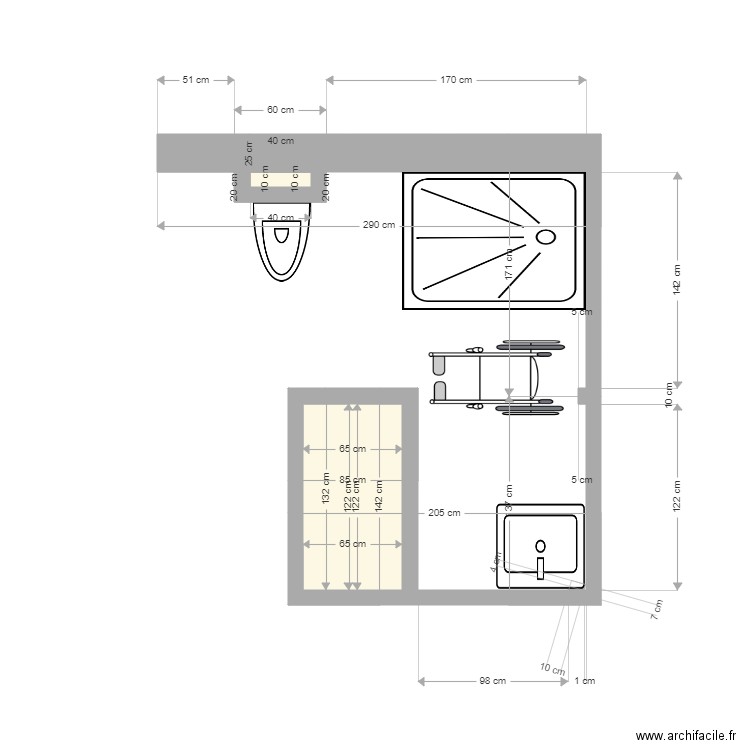 chocnud 1. Plan de 0 pièce et 0 m2