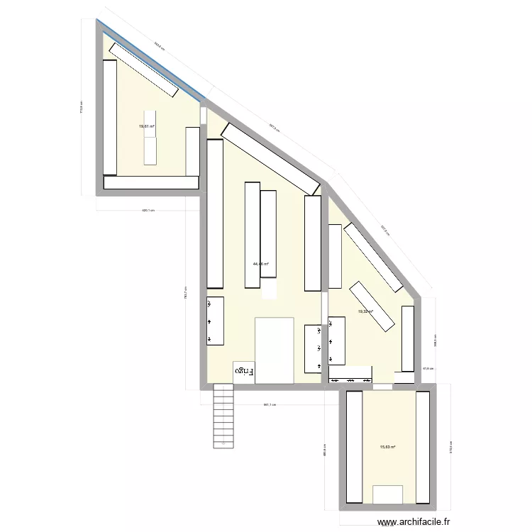 cave lucullus. Plan de 