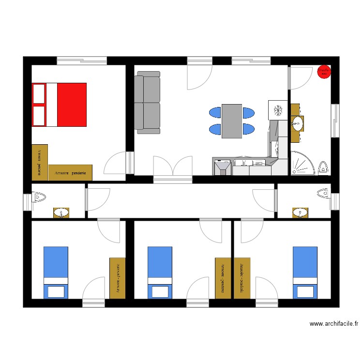 maison modulaire  2. Plan de 0 pièce et 0 m2