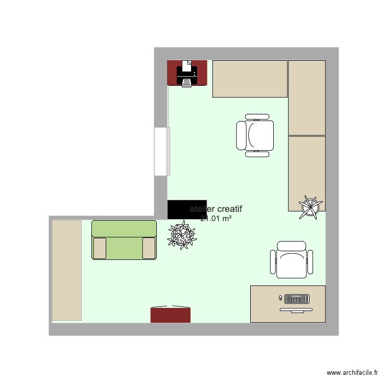 noyant atelier sev. Plan de 0 pièce et 0 m2