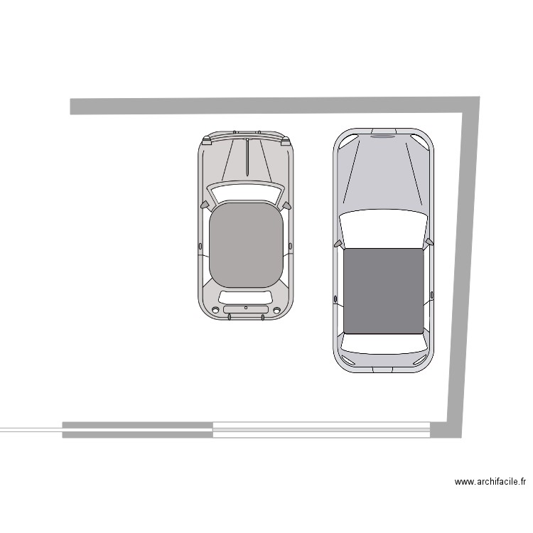 Savigny parking. Plan de 0 pièce et 0 m2