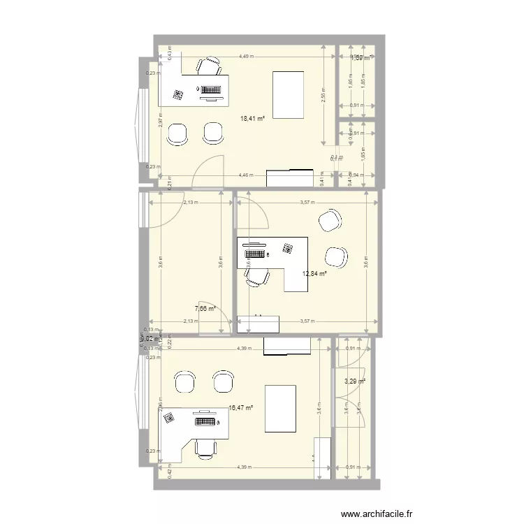 Bureau 2. Plan de Bureau 2. Plan de