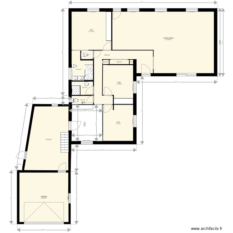 projet Beaulieu dans sdbm. Plan de 0 pièce et 0 m2