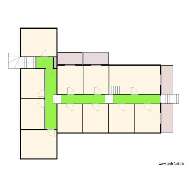 CHATAIGNIERS N2. Plan de CHATAIGNIERS N2. Plan de