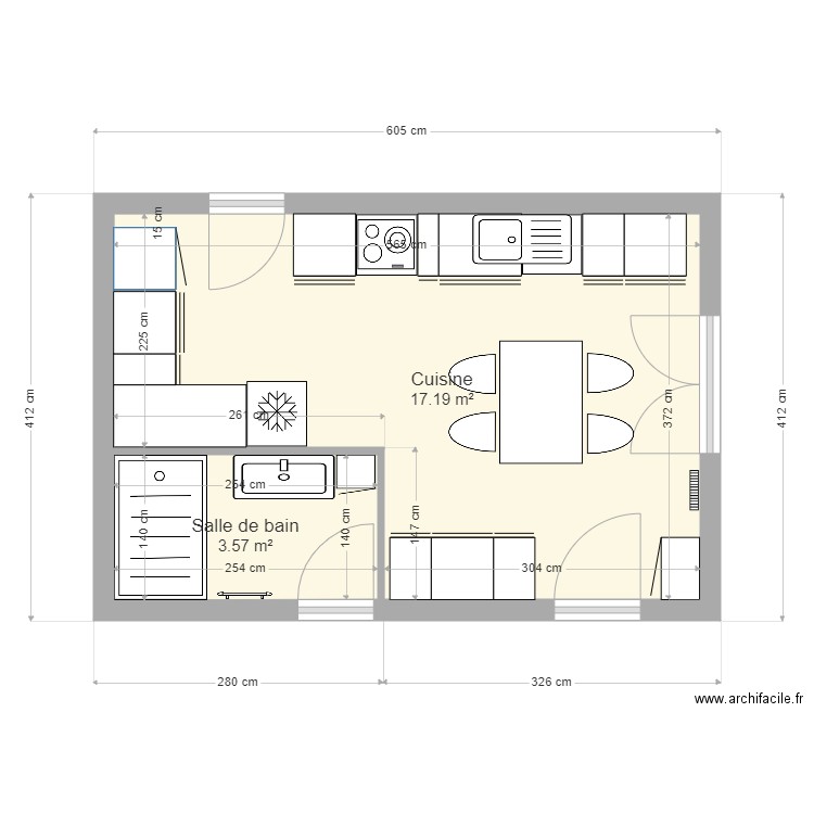 cuisine. Plan de 0 pièce et 0 m2