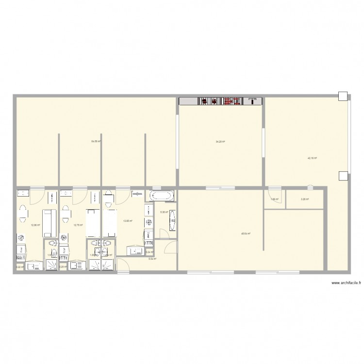 LOCATION 3 STUDIOS. Plan de 0 pièce et 0 m2