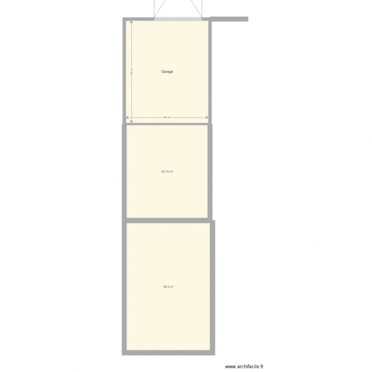 chez tam. Plan de 0 pièce et 0 m2