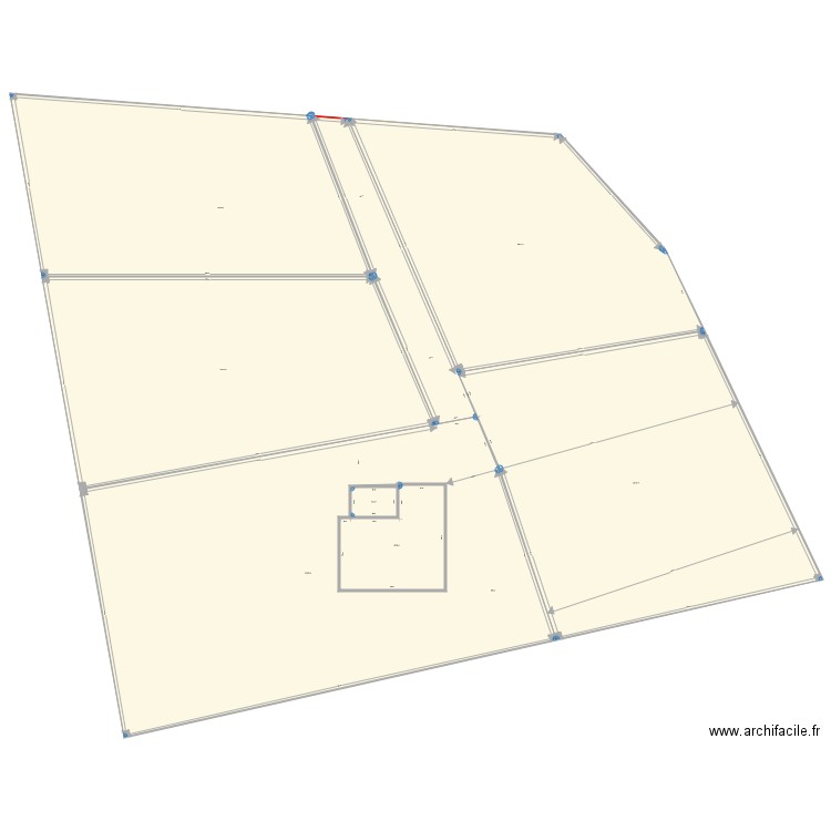 LOUCELLES. Plan de 0 pièce et 0 m2