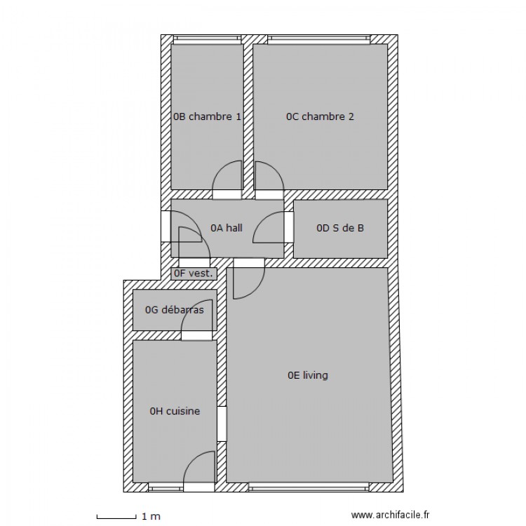 243/2014. Plan de 0 pièce et 0 m2