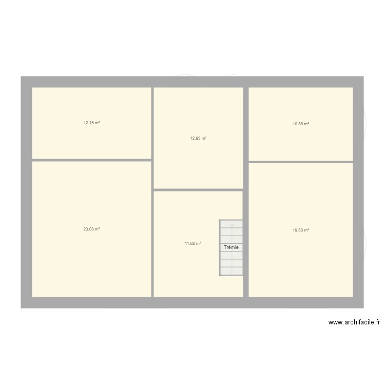 FOURS A CHAUX T3  COMBLES. Plan de 0 pièce et 0 m2