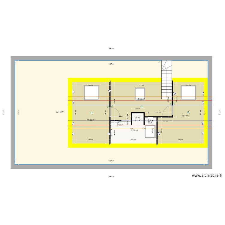 Combles2. Plan de 0 pièce et 0 m2