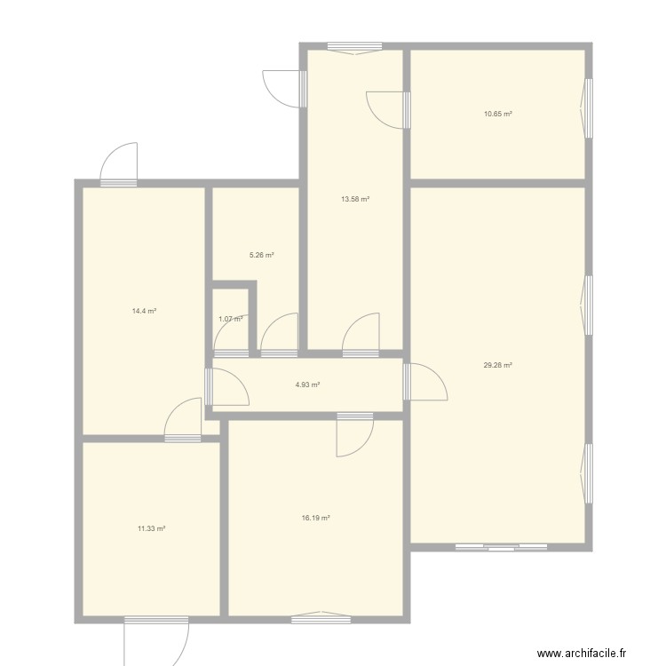 Plan de base les Pibles. Plan de 0 pièce et 0 m2