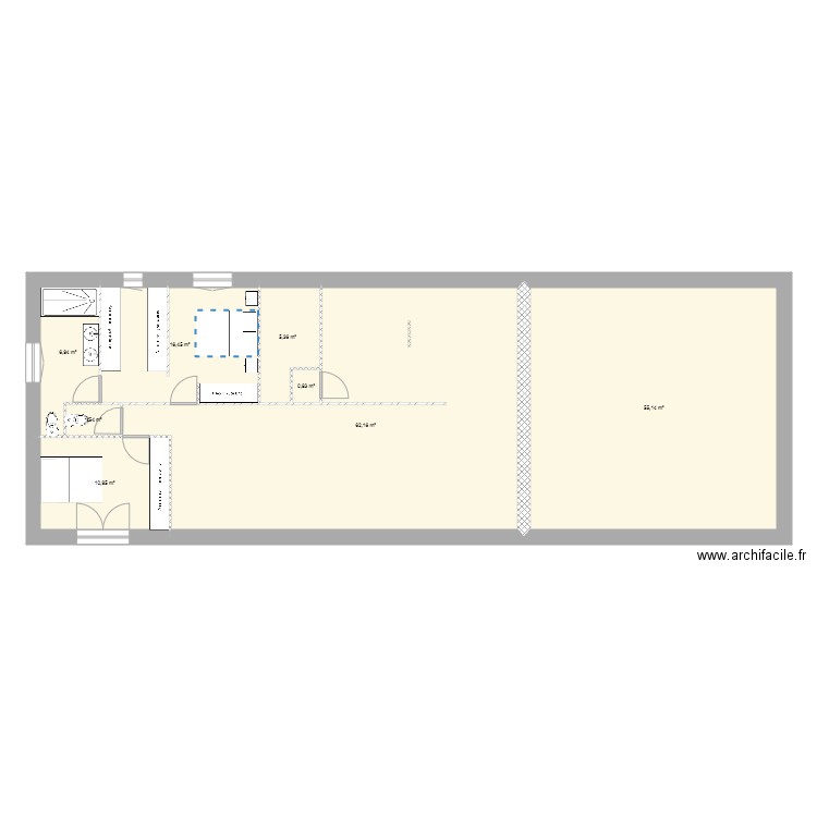 maison 11. Plan de 8 pièces et 159 m2