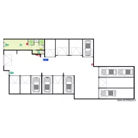 Cap timone garage RDC vers Hall