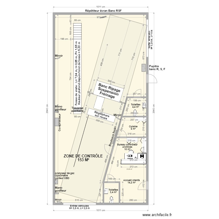 CCT VL MCT  SEVRE MOINE. Plan de 0 pièce et 0 m2