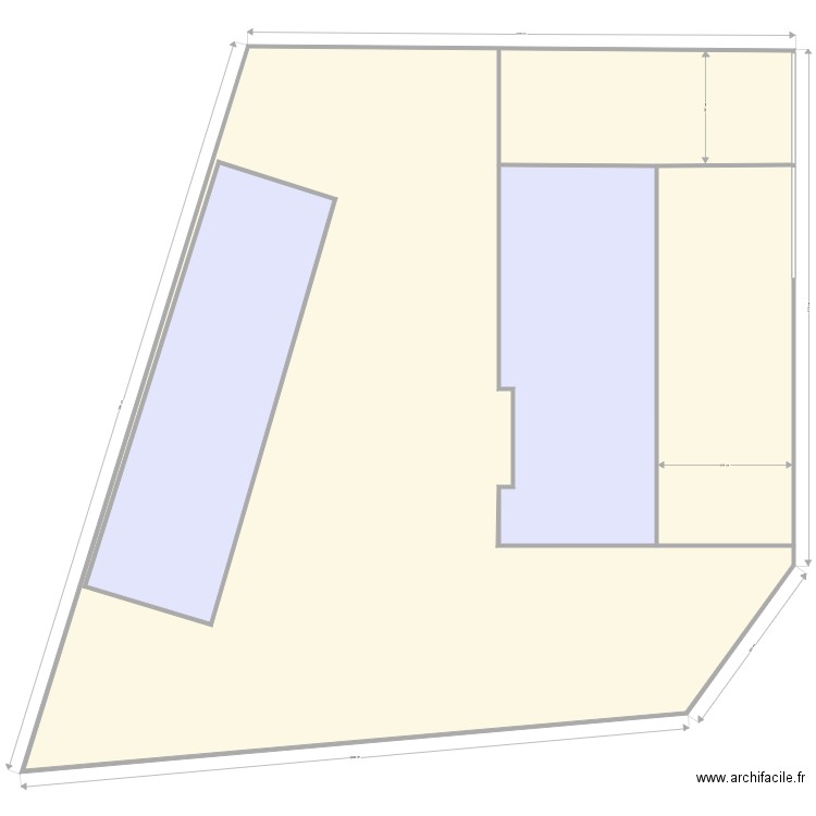 PARCELLE MALIBE 0. Plan de 4 pièces et 980 m2