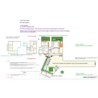 MAISON st ismier PLANS travaux 7 mars 2019 ok &agrave; valider bornage sans vis &agrave; vis 4