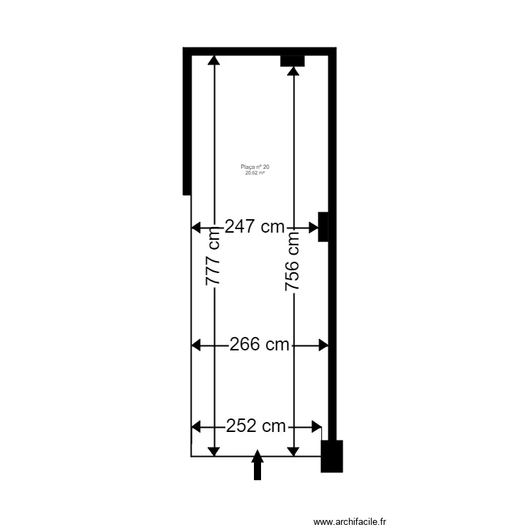 ED LA PLANA ESC B 4 2 ANDORRA. Plan de 