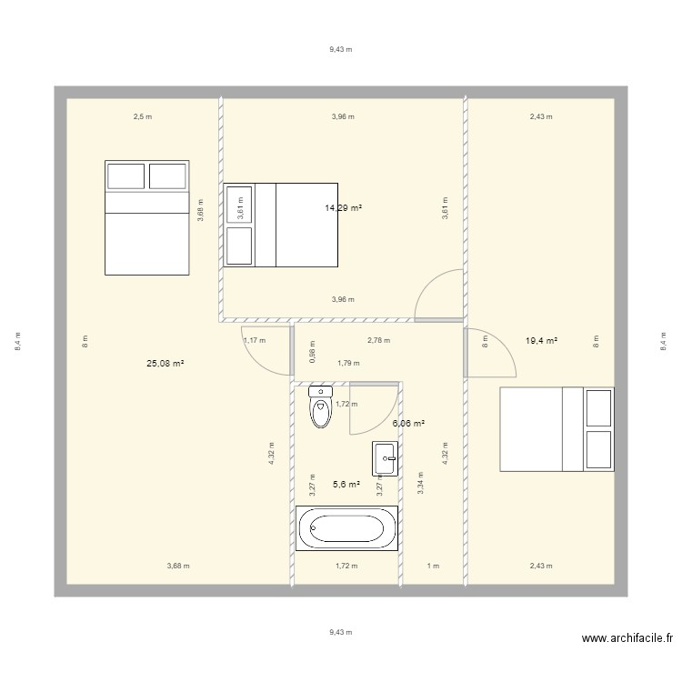 cormolain. Plan de 0 pièce et 0 m2