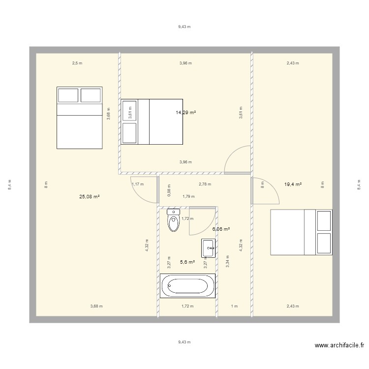 cormolain. Plan de 0 pièce et 0 m2