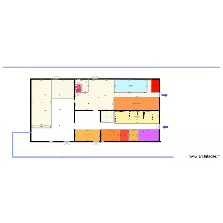 EMMAUS plan du 16/.3/2023. Plan de 