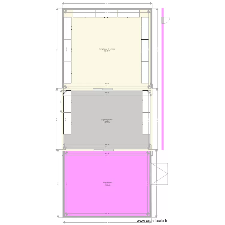 Cong&eacute;lateur 2. Plan de 