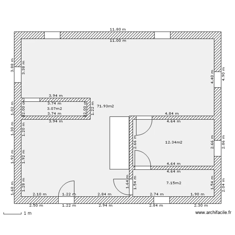 rdc maison 2012. Plan de 