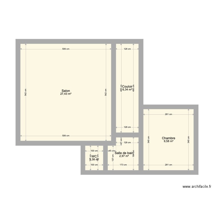 N Gaide. Plan de 0 pièce et 0 m2