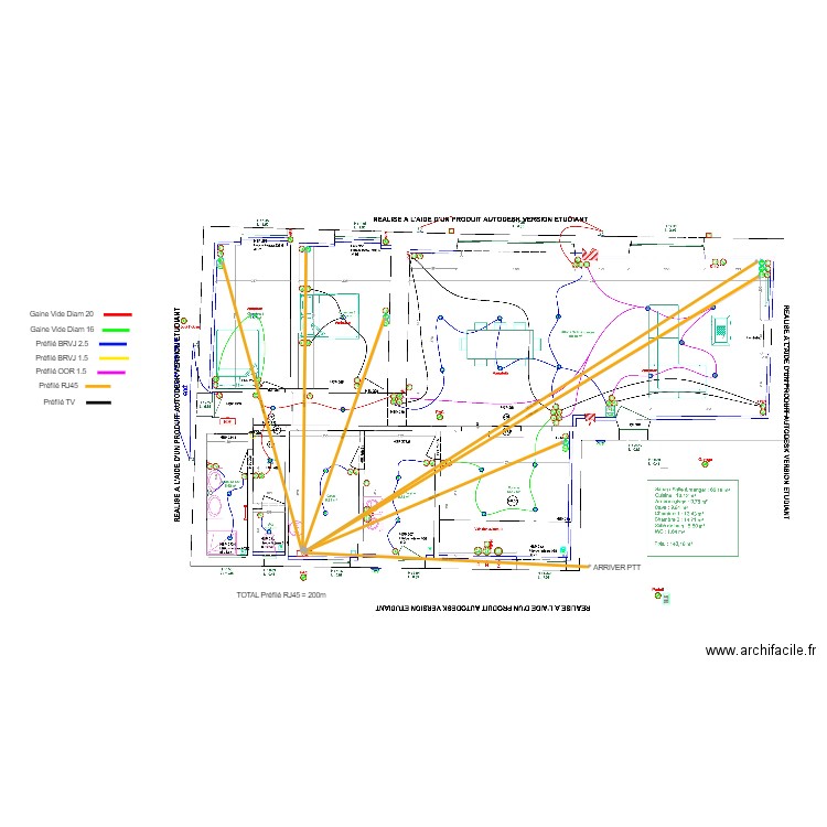 Florian Morille RJ45. Plan de 0 pièce et 0 m2