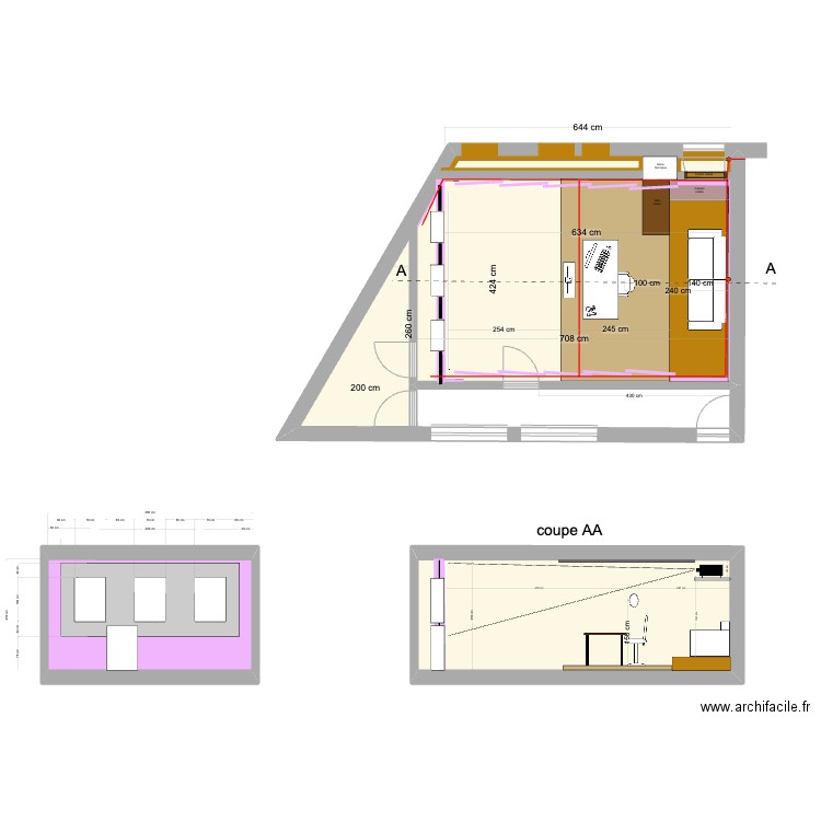 Bierges - Montage_son - V10.7. Plan de 3 pièces et 63 m2