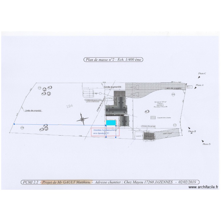 gault. Plan de 0 pièce et 0 m2