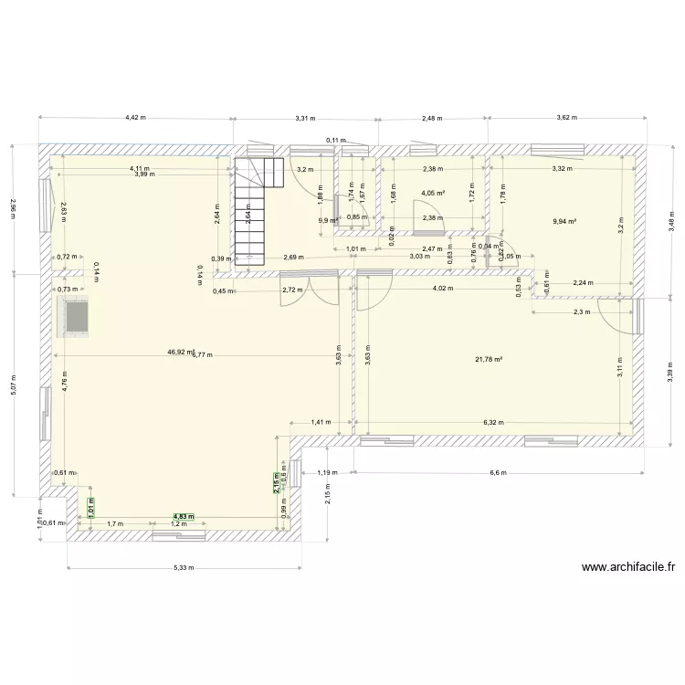 RDC DAVRON. Plan de RDC DAVRON. Plan de