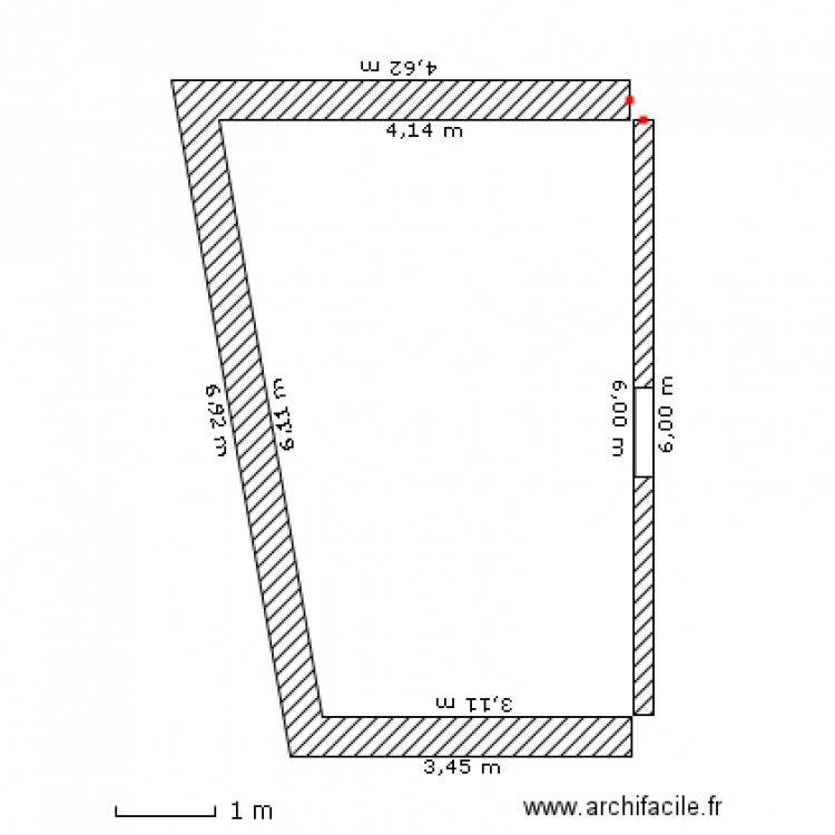 Placher grange Lahitte. Plan de 0 pièce et 0 m2