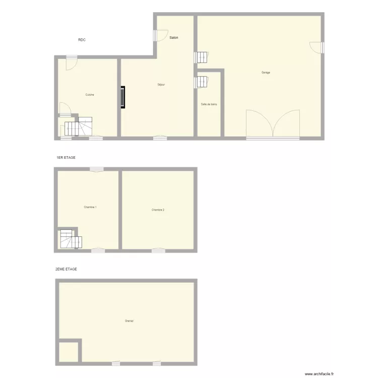 GANDOUIN  2. Plan de 