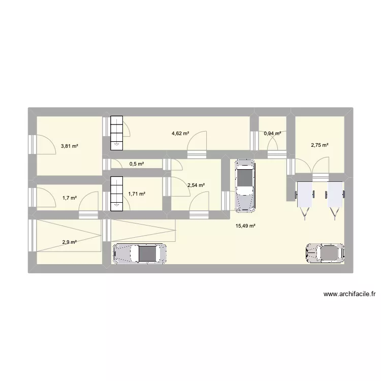 Atelier Groupe ETA. Plan de 
