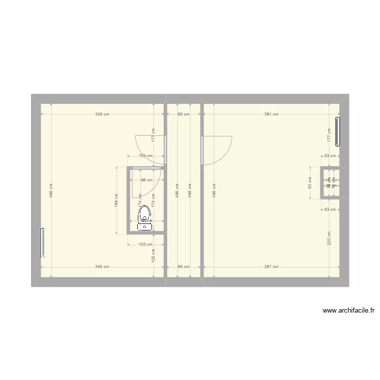 plan R1 Num&eacute;ro 5. Plan de 