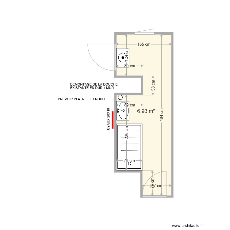 CARPENTIER SYLVIE . Plan de 0 pièce et 0 m2