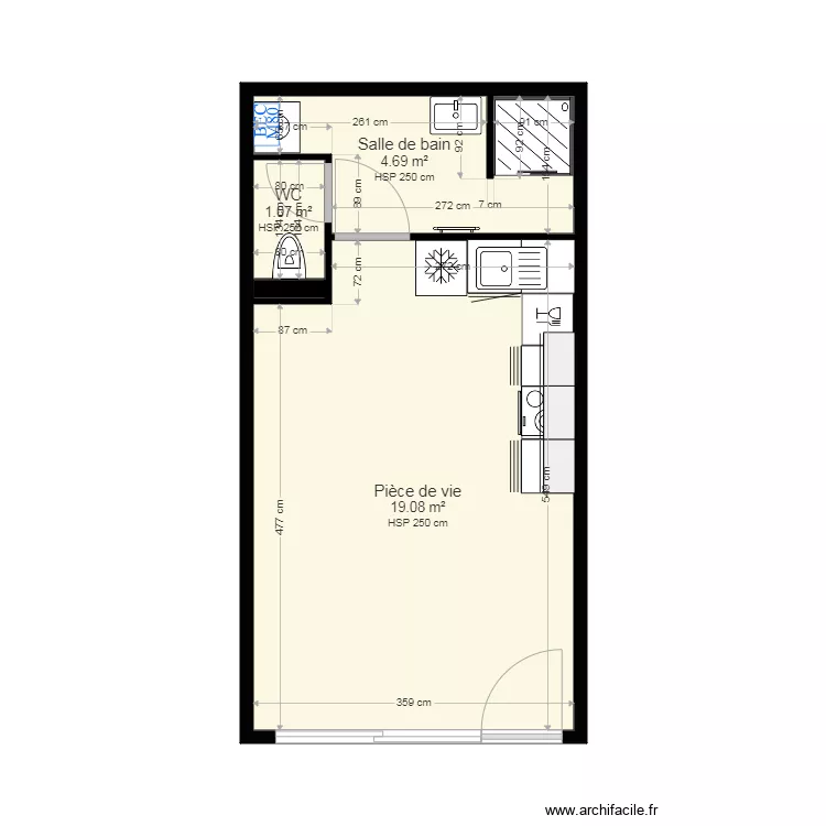 LE 136 JOSSIC. Plan de 