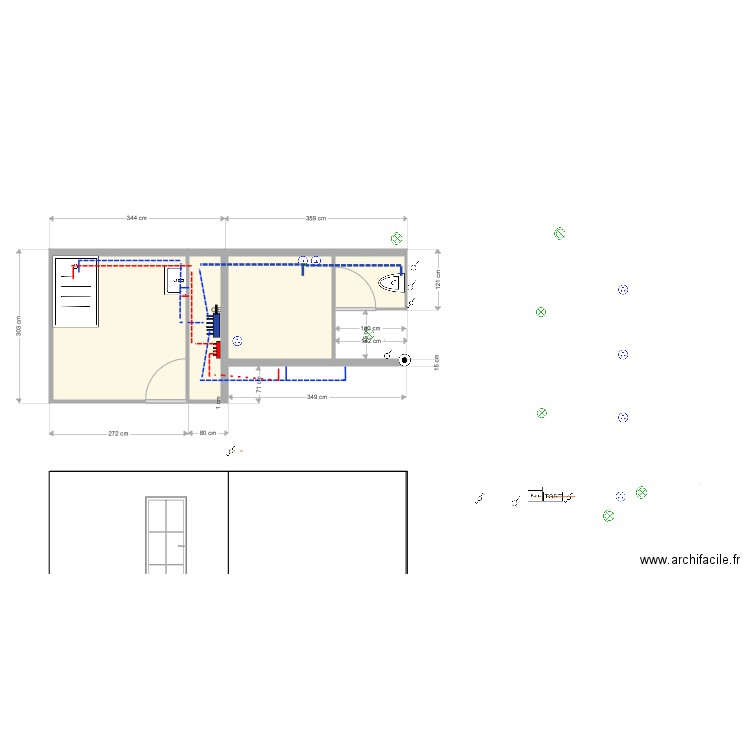 PLOMBERIE manu. Plan de 0 pièce et 0 m2