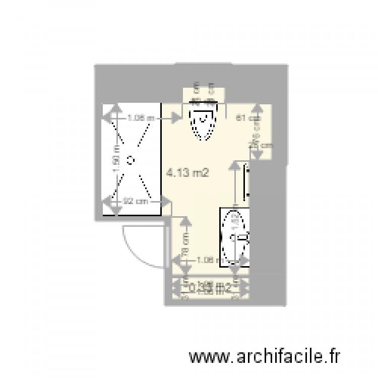 deslandes. Plan de 0 pièce et 0 m2