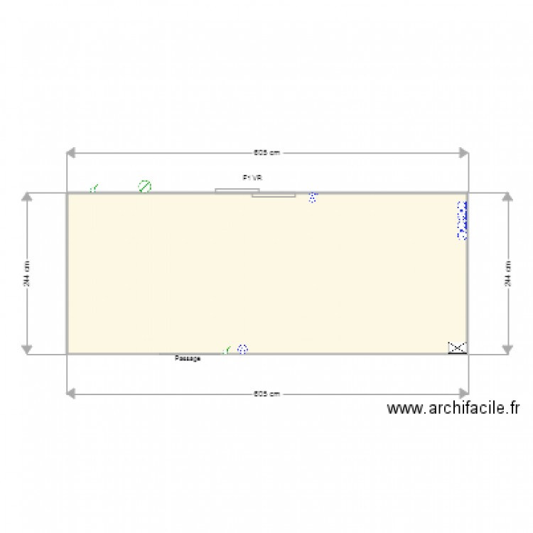 SDIS 83 PORQUEROLLES. Plan de 0 pièce et 0 m2