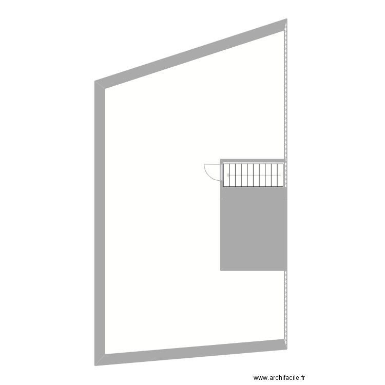 La Roche FTLB 2eme. Plan de 3 pièces et 93 m2