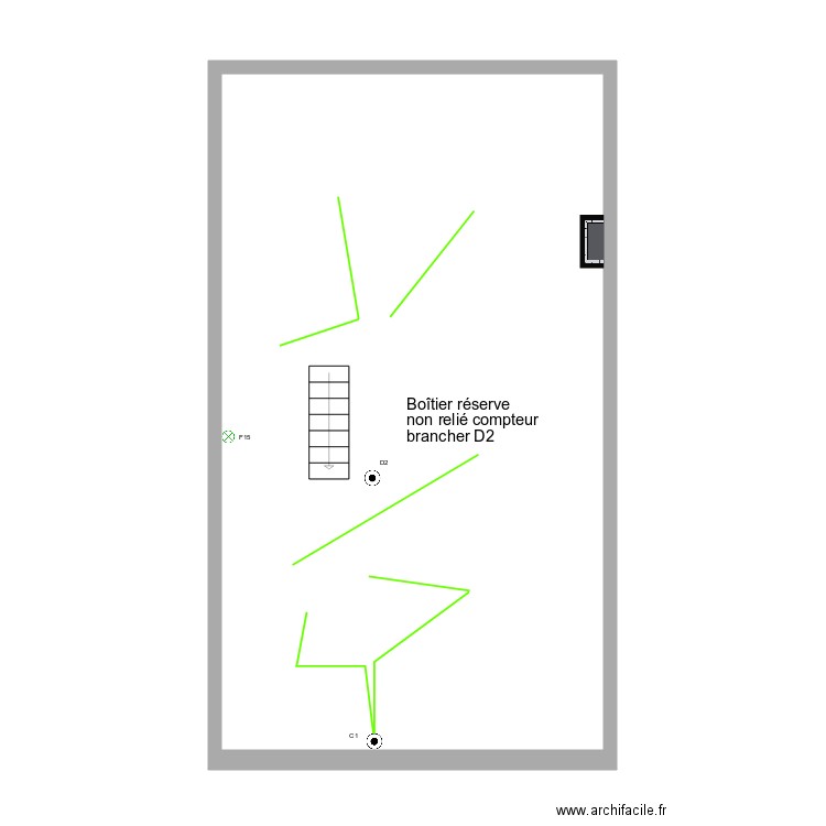 grenier kalala. Plan de 0 pièce et 0 m2