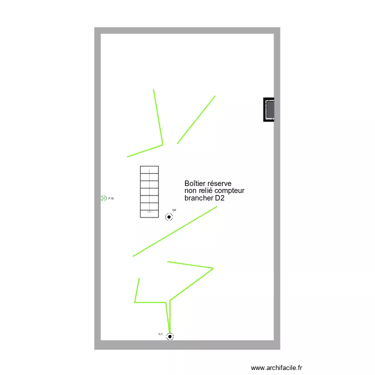 grenier kalala. Plan de 